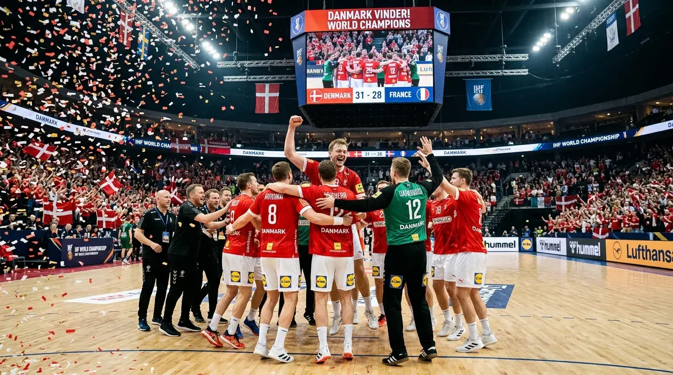 Danmarks håndboldlandshold som betting-objekt med fire VM-titler og odds-analyse af landsholdets dominans