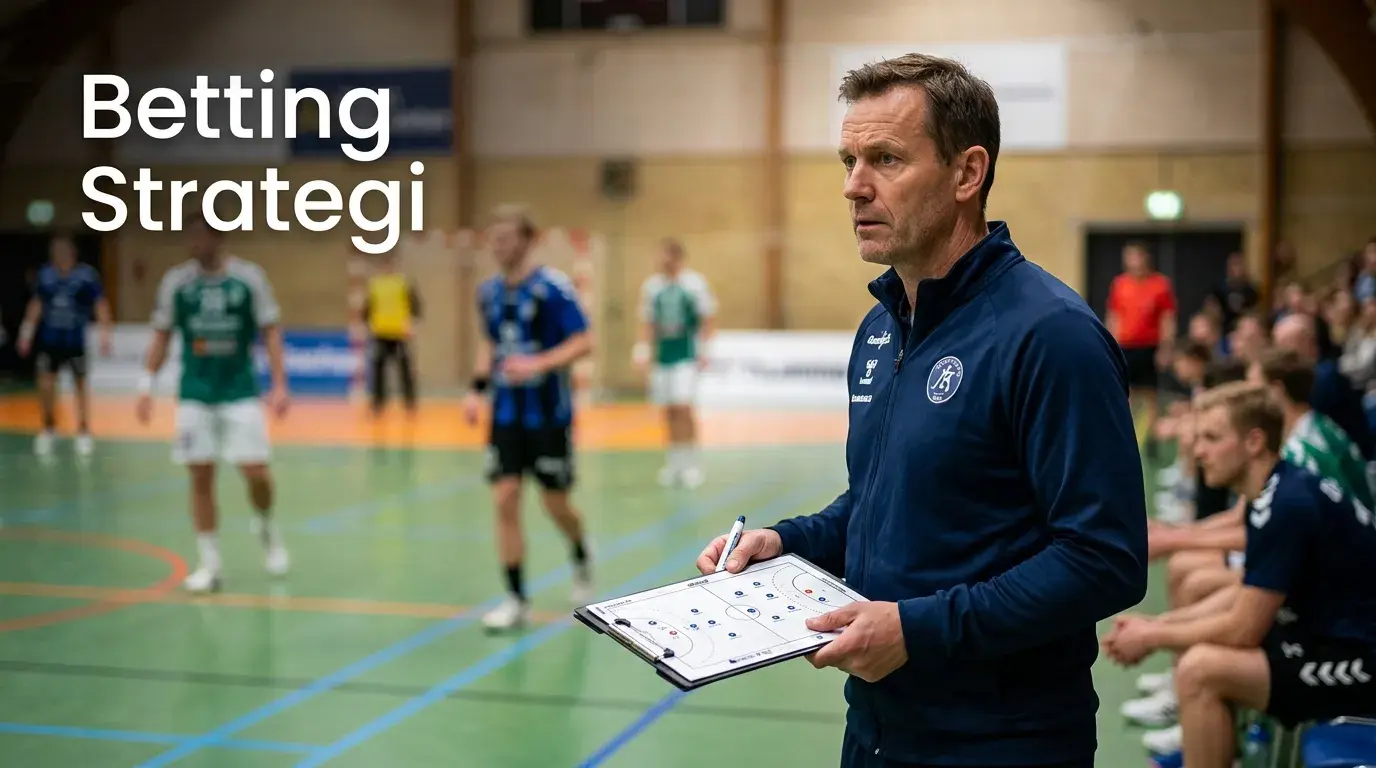 Håndbold betting strategi med bankroll management og systematisk kampanalyse for danske spillere